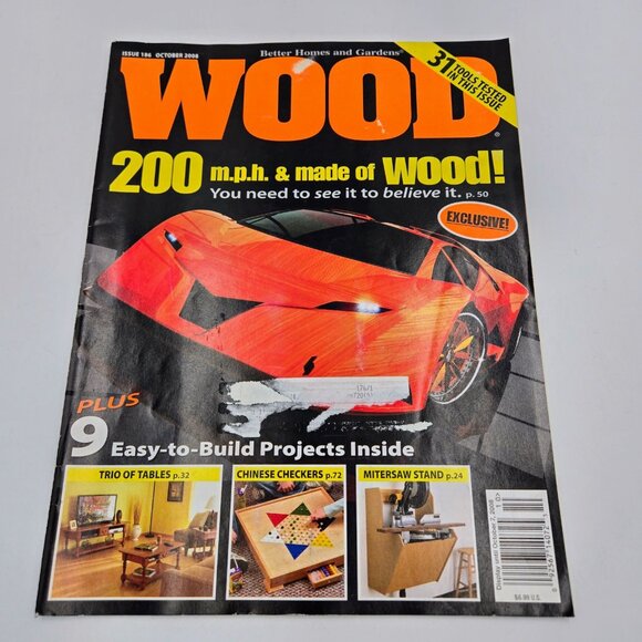 Wood Better Homes & Gardens Magazine Lot December January 2007 March July Septem - Picture 10 of 14